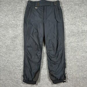 Vintage Kaelin Womens Ski Pants Size XL Black Insulated Snow Nylon 90s